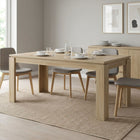 Azar Dining Table Rectangle 160 x 80cm - Natural