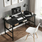 Carter 120cm Computer Desk - Black