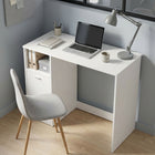 Makalu 100cm Computer Desk - White