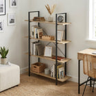 Forge 4-Tier Bookshelf - Natural
