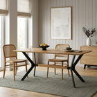 Jackson Dining Table 160 x 80cm - Natural