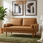 Alaina 2 Seater Sofa - Brown