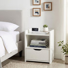 KNOX Bedside Table - White