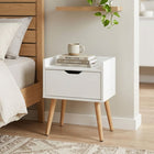 Tomi Bedside Table - White