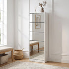 Melo 5 Drawer Shoe Cabinet Storage Rack - White