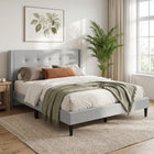 Sealy Queen Bed Frame - Silver