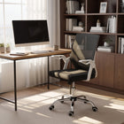 Leon Office Chair - Black + White