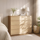 Tongass 8 Drawer Lowboy - Oak