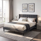 Careys Queen Bed Frame - Dark Grey