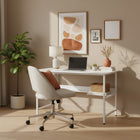 Carter 120cm Computer Desk - White