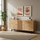 Tarkine 1.6m Sideboard Buffet Table - Oak