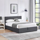 Elizabeth Double Gas Lift Bed Frame - Dark Grey