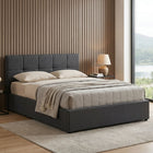 Elizabeth Double Gas Lift Bed Frame - Dark Grey