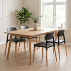 Fox Dining Chair - Set of 4 - Black