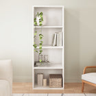 Clinton 4 Tier Bookshelf Display Shelf - White