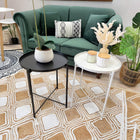 Ellison Round Side Table Coffee Table - Black