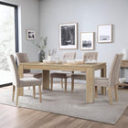 Azar Dining Table Rectangle 180 X 90cm - Natural