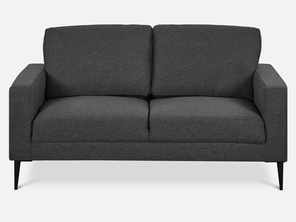Toronto 3 Piece Sofa Set - Dark Grey By Treasurebox