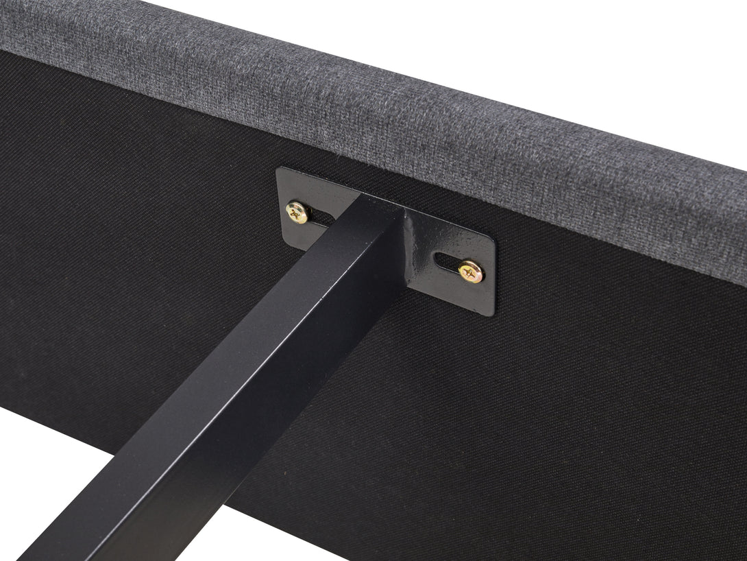 Treasurebox JULIAN Queen Bed Frame with Storage - DARK GREY