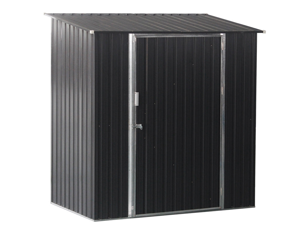 Treasurebox TOUGHOUT Garden Shed 1.94M x 1.19M x 1.98M BLACK