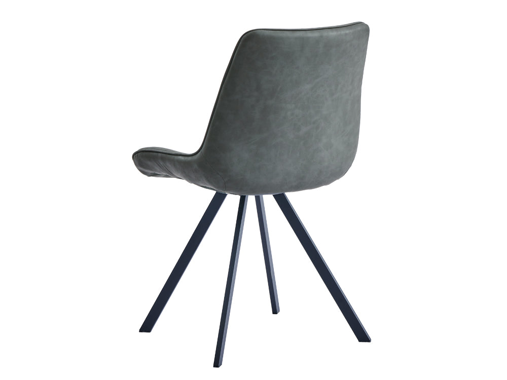 CECILIA 4PCS Dining Chair - DARK GREY By Treasurebox