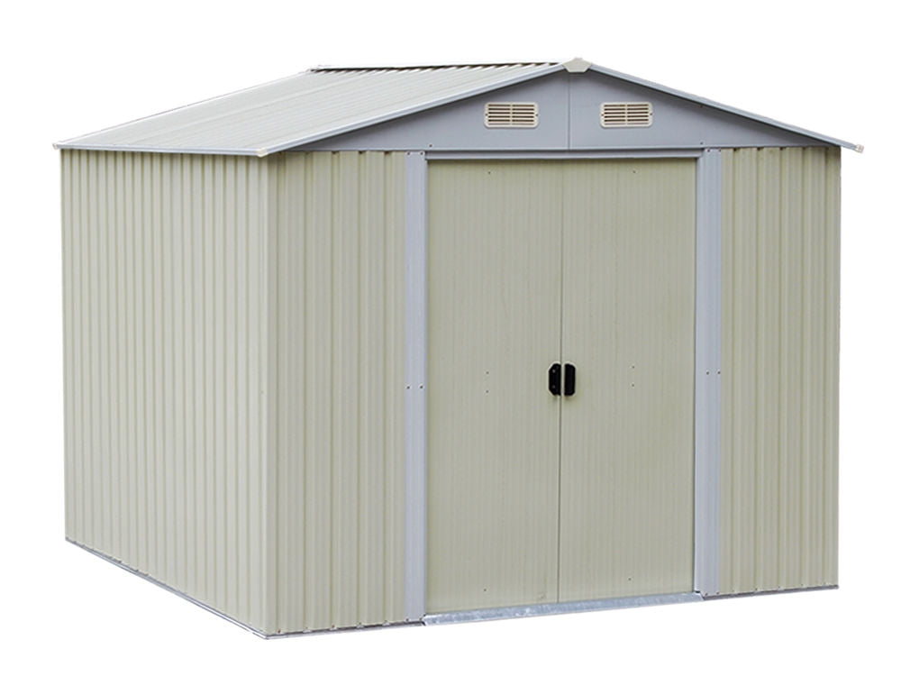Treasurebox Garden Shed 2.0M x 2.6M x 2.1M Beige