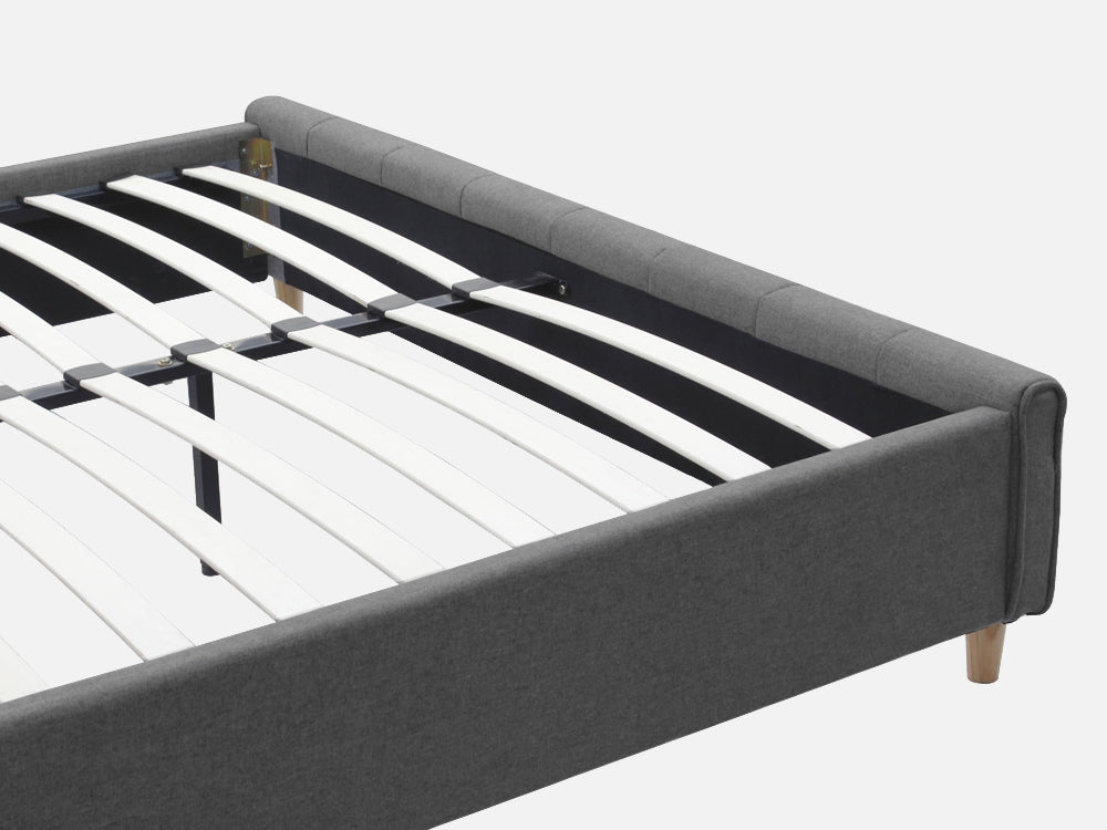 Treasurebox SIERRA Queen Bed Frame - GREY 21779