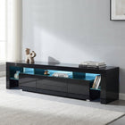 Micco 2m LED Entertainment Unit - Black