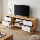 Lucille 1.2M Entertainment Unit - Maple + White