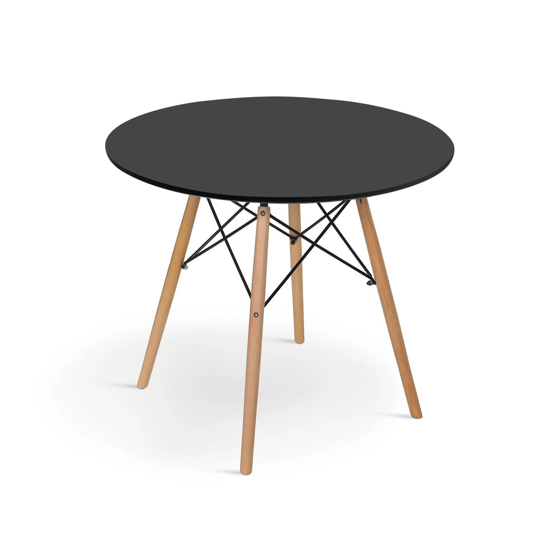Cena Dining Table Round 90 x 75 cm - Black – Treasurebox
