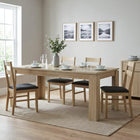 Azar Dining Table Rectangle 180 X 90cm - Natural