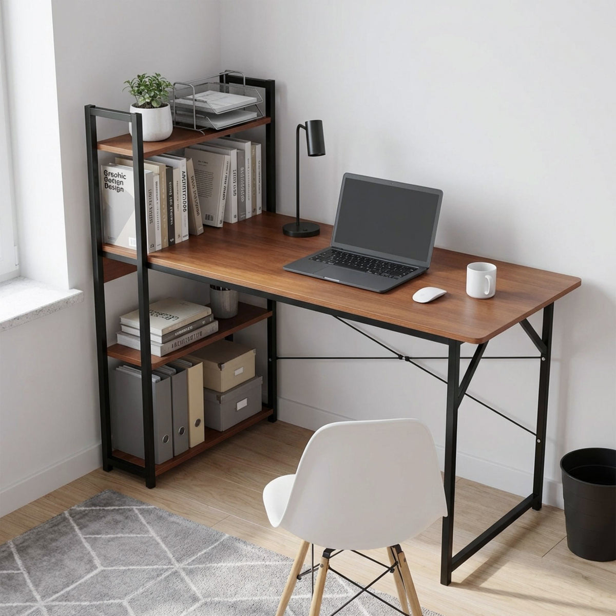 8765-kendahl-120cm-computer-desk-with-bookshelf-black-2601291