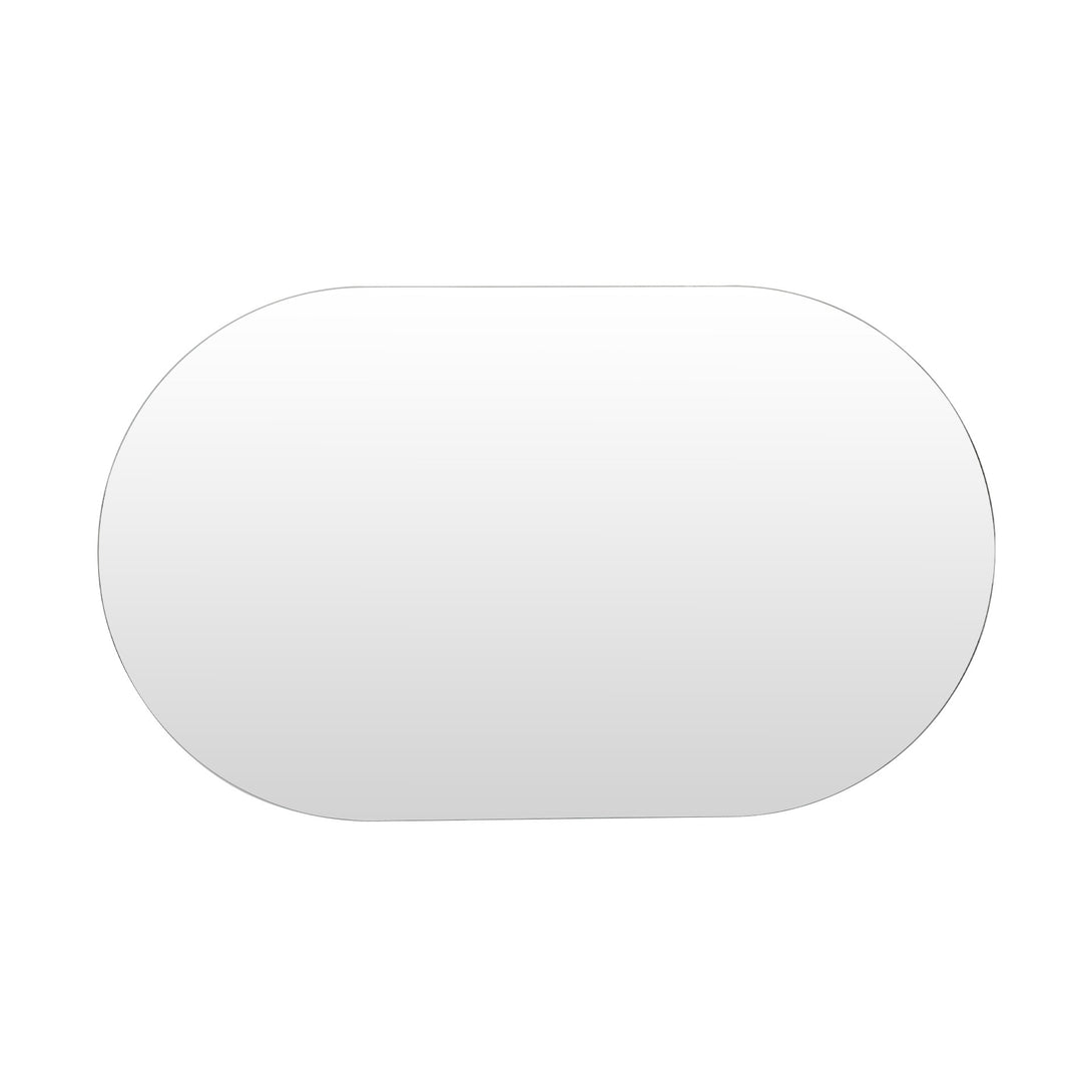 Zero Oval Frameless Wall Mirror - Elegant & Minimalist – Treasurebox