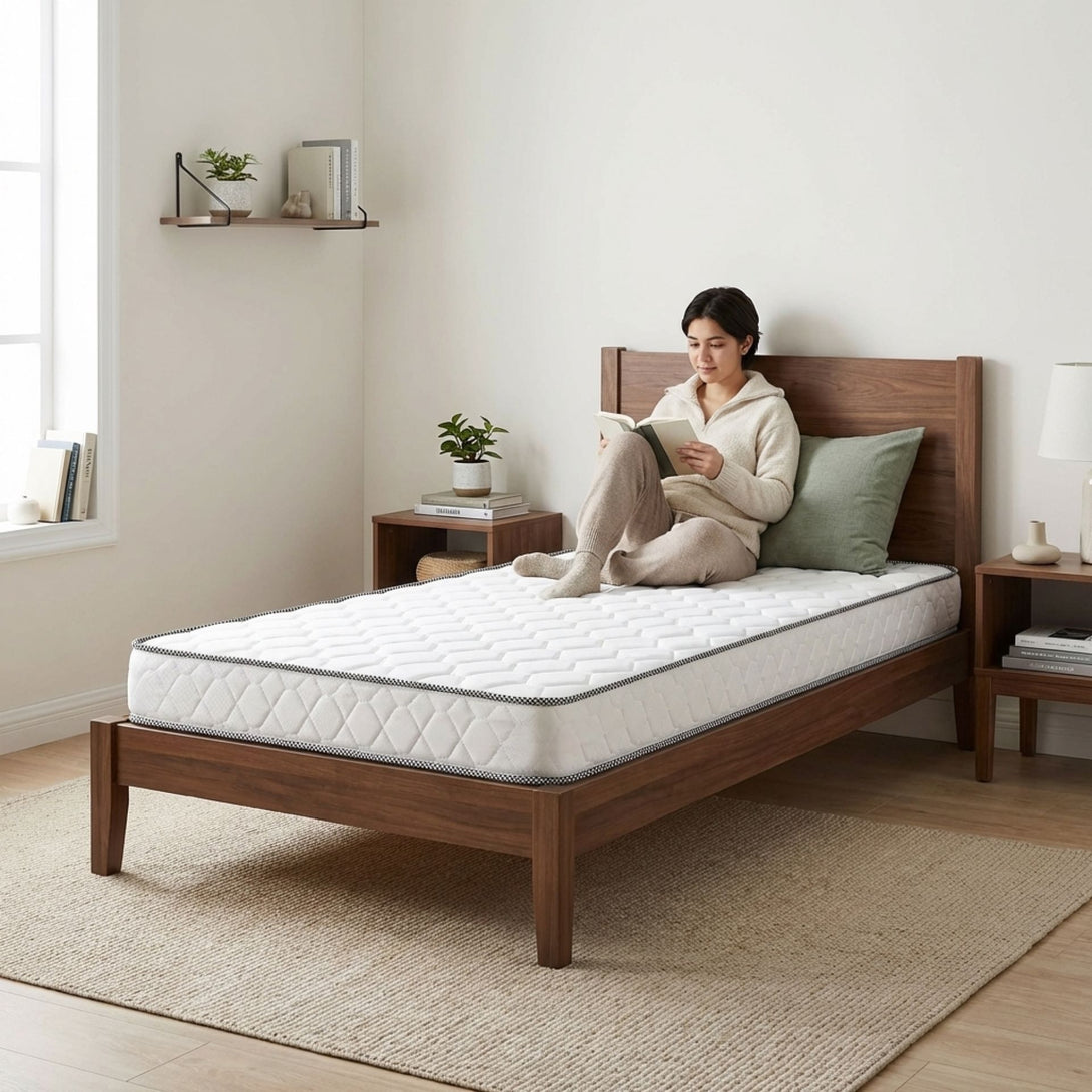 Basics Bonnell Spring Mattress - Comfortable & Affordable – Treasurebox