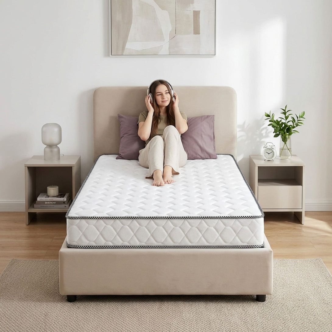 Basics Bonnell Spring Mattress - Comfortable & Affordable – Treasurebox