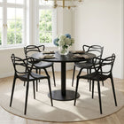 Santiago Dining Chair - Set of 4 - Black