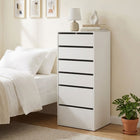 Payette 6 Drawer Wardrobe - White