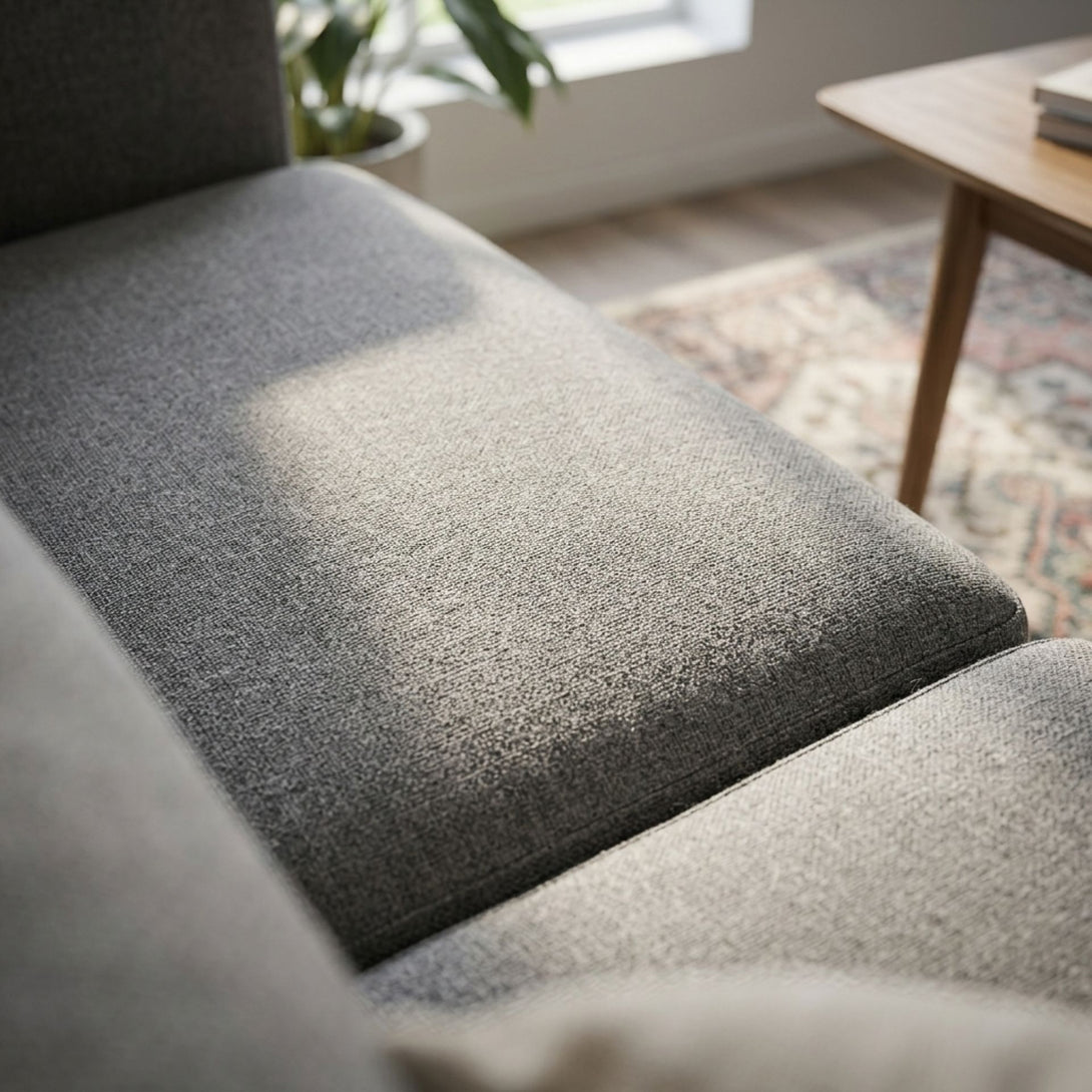 Rivel Chenille 2 Seater Sofa - Ash Grey – Treasurebox