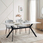 Xenova Rectangle Ceramic Dining Table 180x90cm - White