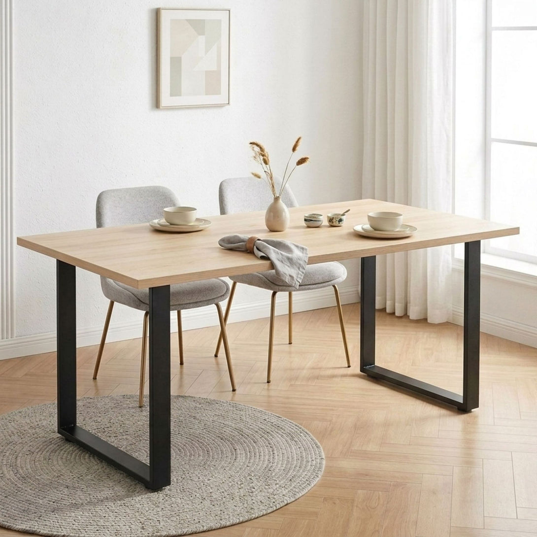 Varex Box Shape Metal Dining Table Legs 65x72.5cm - Set of 2 – Treasurebox