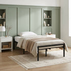Isla Single Metal Bed Frame - Black