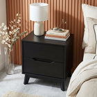 Zora Bedside Table - Black