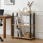 Horeke 3 Tier Flexi Storage Rack - Oak + Black