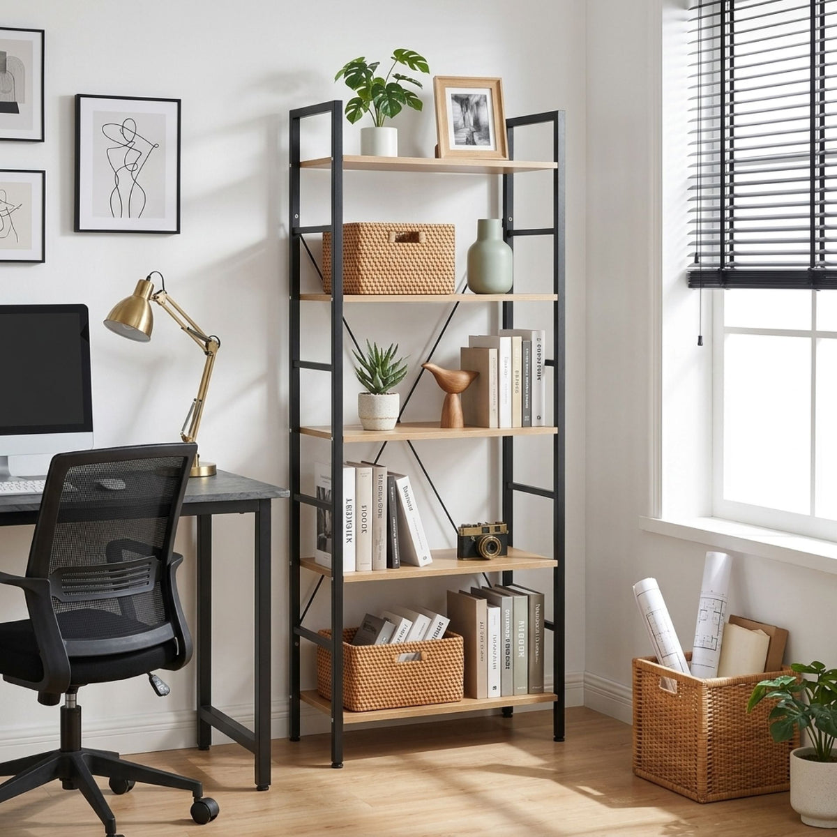 lt10209-hikuai-5-tier-bookshelf-natural-black-2605154