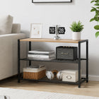 Milton 3 Tier Storage Shelf - Maple + Black