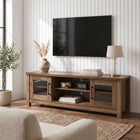 Georgie 1.5m Entertainment Unit - Knotty Oak