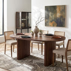 Arvola Rectangle Dining Table 180x95cm - Walnut