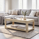 Borneo Wooden Coffee Table - Oak