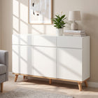 Hudson 1.35m Sideboard Buffet Table - White
