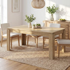 Azar Dining Table Rectangle 160 x 80cm - Natural